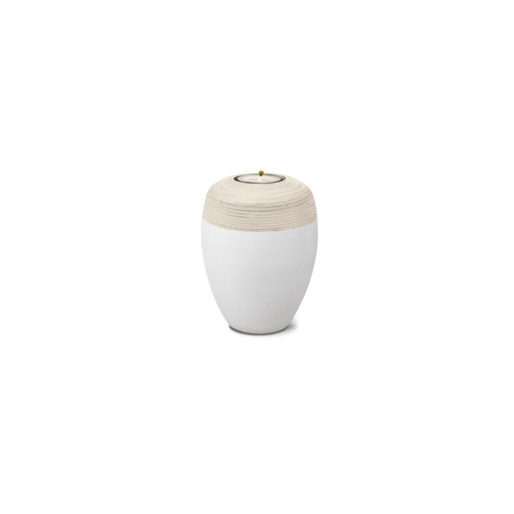 Feuer und Erde Horizont Omega Memory Bio Lehm Urne