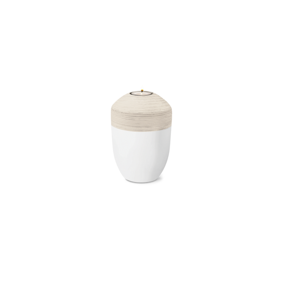 Feuer und Erde Horizont Pure Memory Bio Lehm Urne