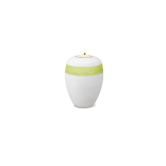 Feuer und Erde Luxor Semi Omega Memory Bio Lehm Urne