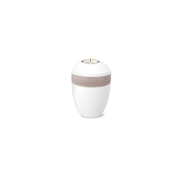Feuer und Erde Semi Pure Memory Bio Lehm Urne