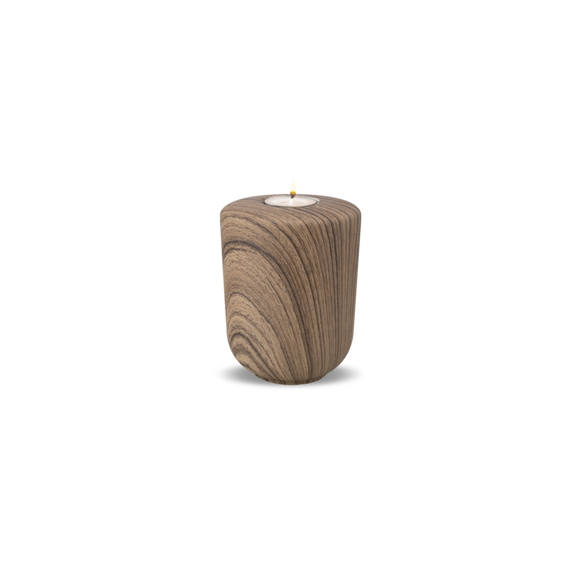 Fuego y tierra Elegance Memory urna de arcilla orgánica
