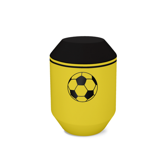 Feuer und Erde Fussball Oktagon Bio Lehm Urne