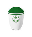 Feuer und Erde Fussball Pure Bio Lehm Urne-2