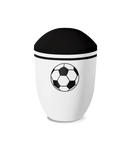 Feuer und Erde Fussball Pure Bio Lehm Urne-4