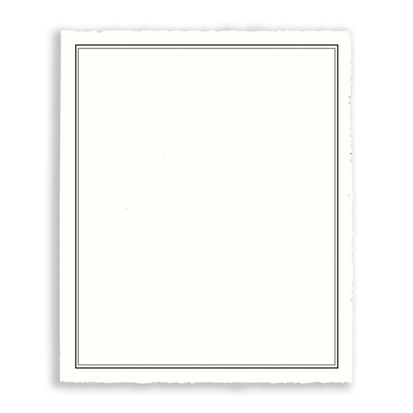 Rössler Trauerpapiere Bütten 100 Stück