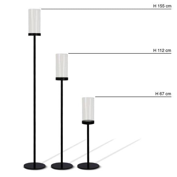 Candeliere Qult regolabile in altezza