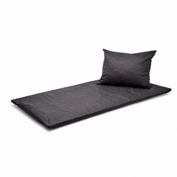 Spalt blanket set Natureline pure new wool anthracite