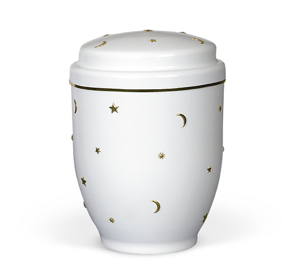 Heiso Kinderurne Stahl Urne