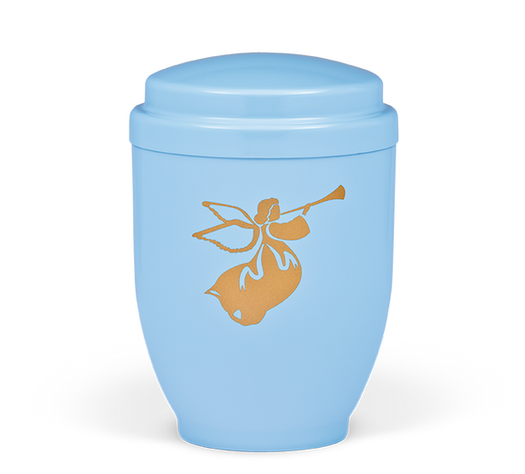 Heiso Kinderurne Stahl Urne