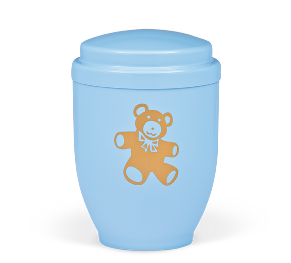 Heiso Kinderurne Stahl Urne