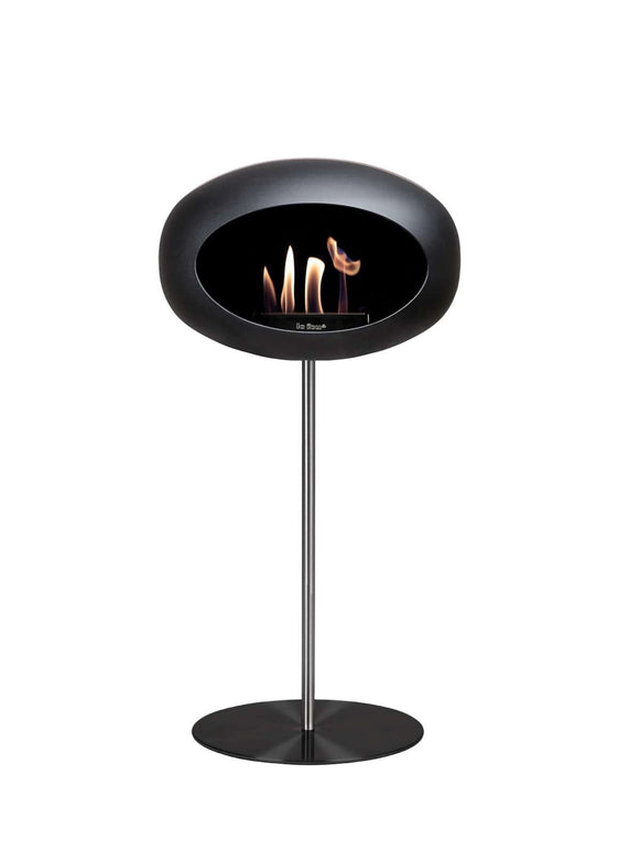 Le Feu GROUND STEEL HIGH BLACK Bioethanol-Kamin