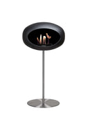 Le Feu GROUND STEEL HIGH BLACK Bioethanol-Kamin-2