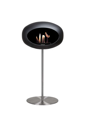 Le Feu GROUND STEEL HIGH BLACK Bioethanol-Kamin - 0