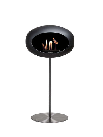 Le Feu GROUND STEEL HIGH BLACK Bioethanol-Kamin - 0