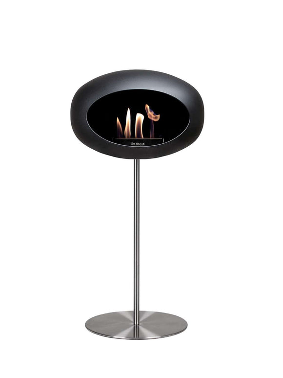 Le Feu GROUND STEEL HIGH BLACK Bioethanol-Kamin