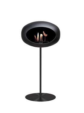 Le Feu GROUND STEEL HIGH BLACK Bioethanol-Kamin
