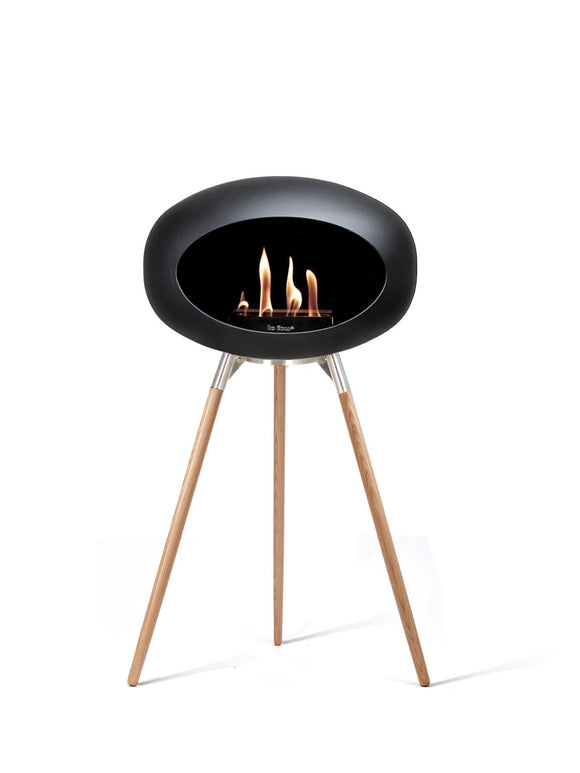 Le Feu GROUND HIGH BLACK Bioethanol-Kamin