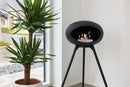 Le Feu GROUND HIGH BLACK Bioethanol-Kamin-4