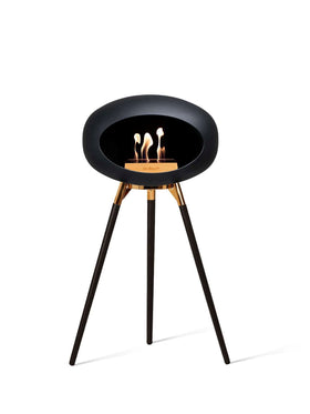 Le Feu GROUND HIGH BLACK Bioethanol-Kamin