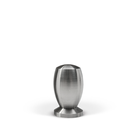 Urna funeraria Heiso classic de acero inoxidable