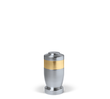 Heiso Gedenkurne Klassisch Edelstahl