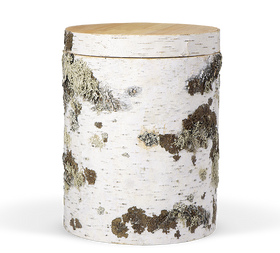 Heiso Birke Baumrindenoptik Holz Urne