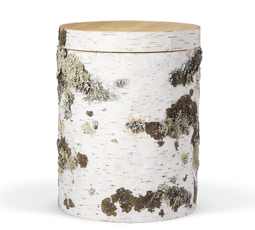 Heiso Birke Baumrindenoptik Holz Urne