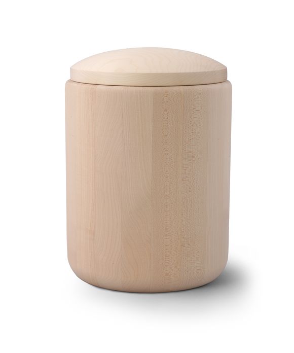 Völsing Urne Edition Vivre Holz mit Malset