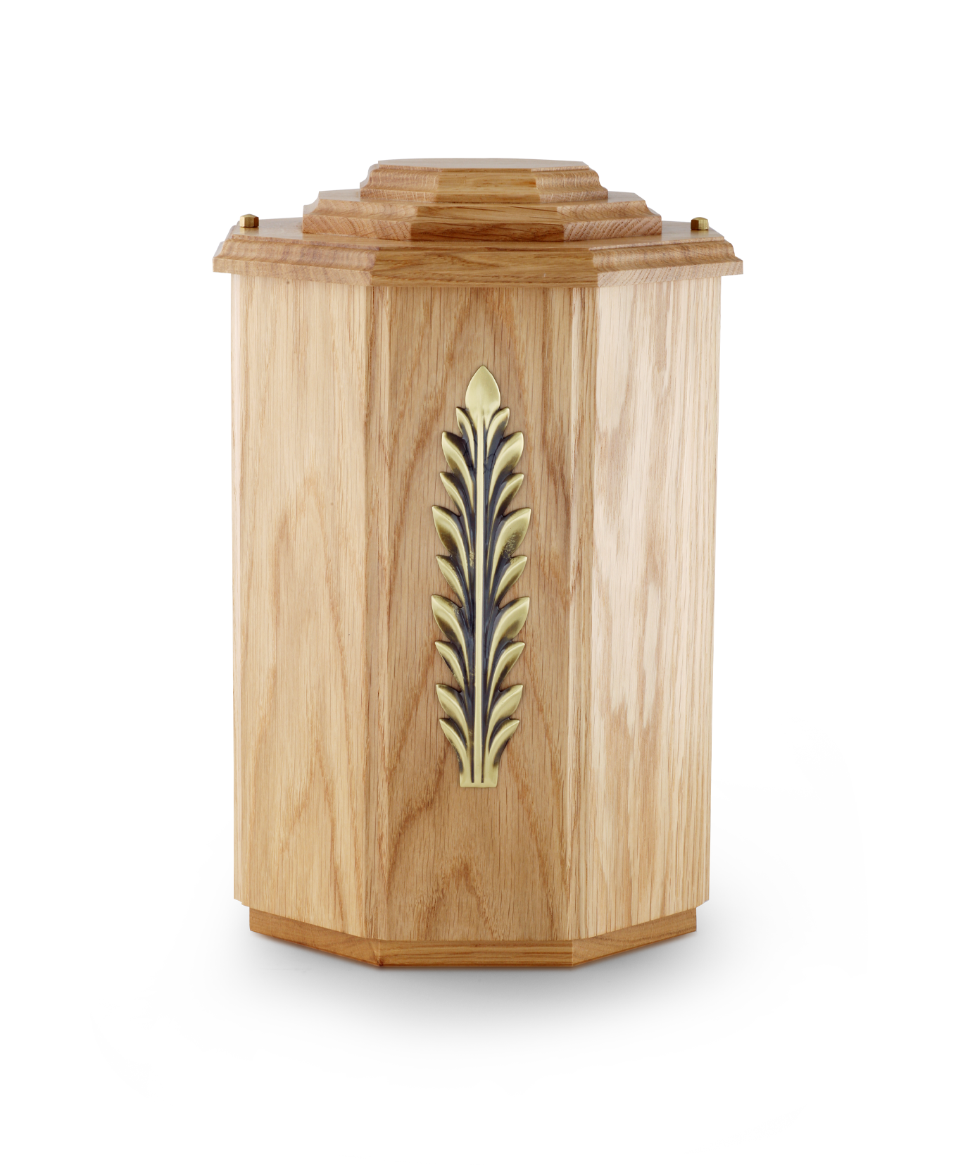 Völsing urn octagonal wood