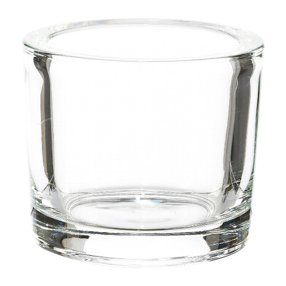 Bougies photophores en verre deco