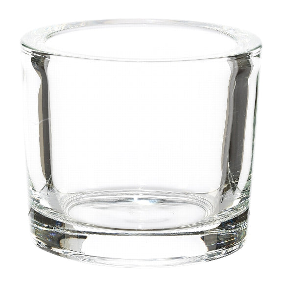 Bougies photophores en verre deco