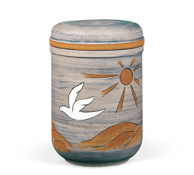 Heiso Keramik Urne Motiv - 0