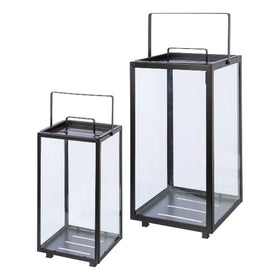 Metall Laterne 2er Set SOFIA