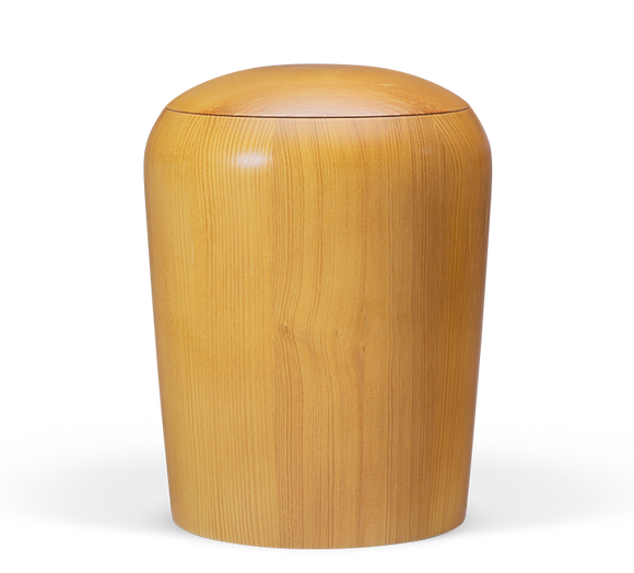 Heiso gedrechselt Holz Urne