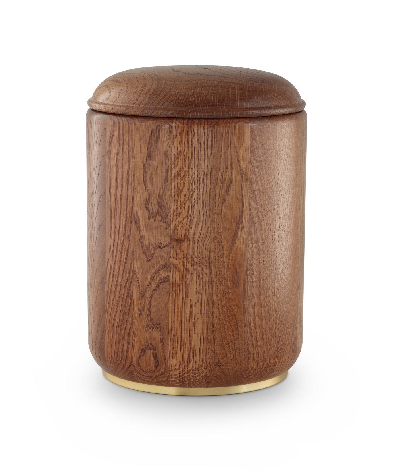 Völsing urn oak with wooden base