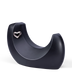 Schwarz Herz Silber