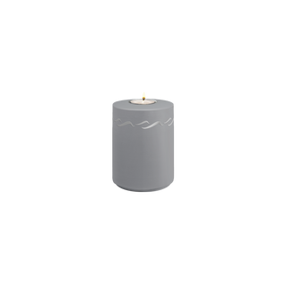 Kaufen flanell-silber Feuer und Erde Aqua Brise Memory Bio Lehm Urne