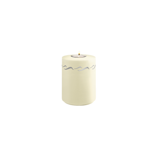 Kaufen sandbeige-silber Feuer und Erde Aqua Brise Memory Bio Lehm Urne