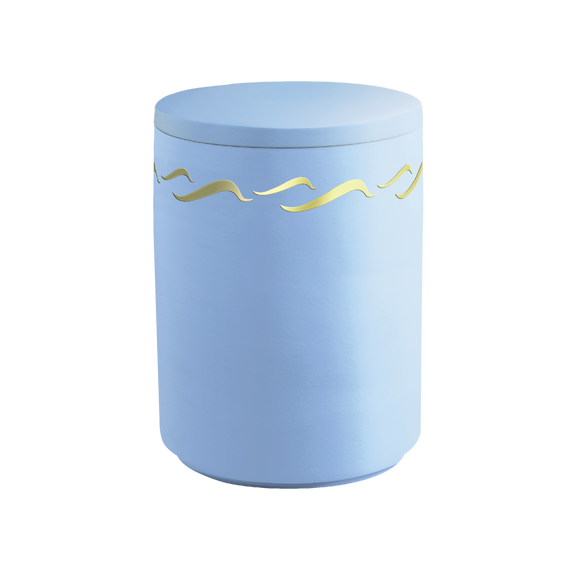 Feuer und Erde Aqua Brise Bio Lehm Urne Seeurne