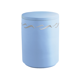 Feuer und Erde Aqua Brise Bio Lehm Urne Seeurne - 0