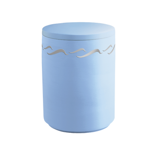 Feuer und Erde Aqua Brise Bio Lehm Urne Seeurne
