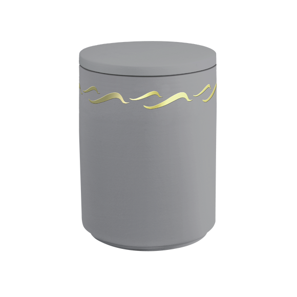 Feuer und Erde Aqua Brise Bio Lehm Urne Seeurne