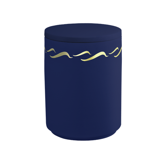 Feuer und Erde Aqua Brise Bio Lehm Urne Seeurne