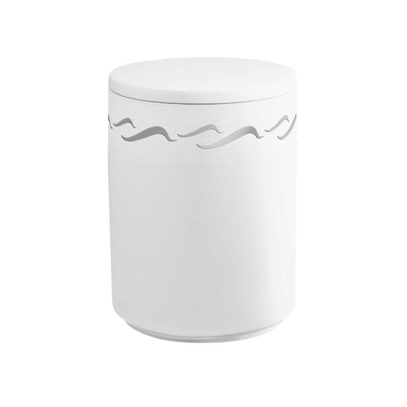 Feuer und Erde Aqua Brise Bio Lehm Urne Seeurne