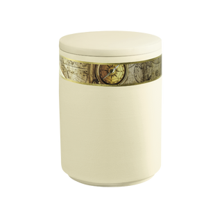 Kaufen sandbeige-gold Feuer und Erde Aqua Ozean Bio Lehm Urne Seeurne