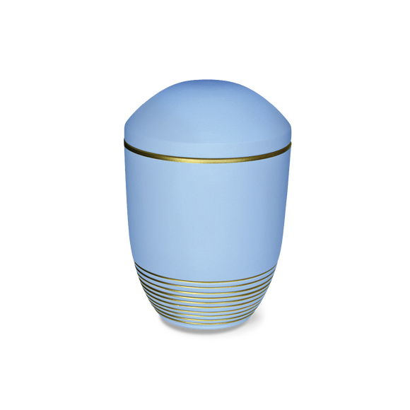 Feuer und Erde Aqua Wave Bio Lehm Urne Seeurne