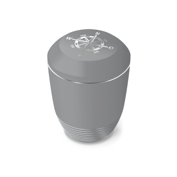 Feuer und Erde Aqua Kompass Bio Lehm Urne Seeurne