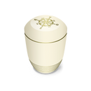 Feuer und Erde Aqua Kompass Bio Lehm Urne Seeurne-8