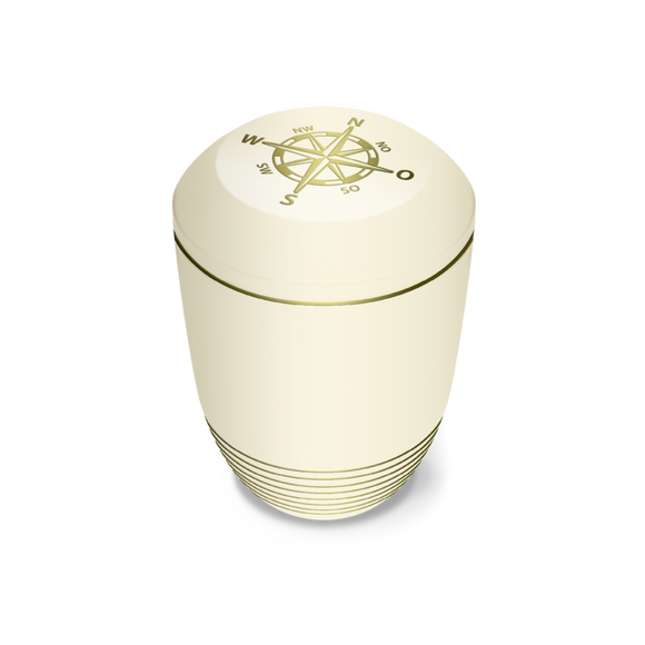 Feuer und Erde Aqua Kompass Bio Lehm Urne Seeurne