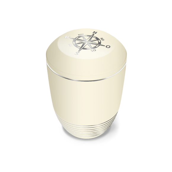 Feuer und Erde Aqua Kompass Bio Lehm Urne Seeurne